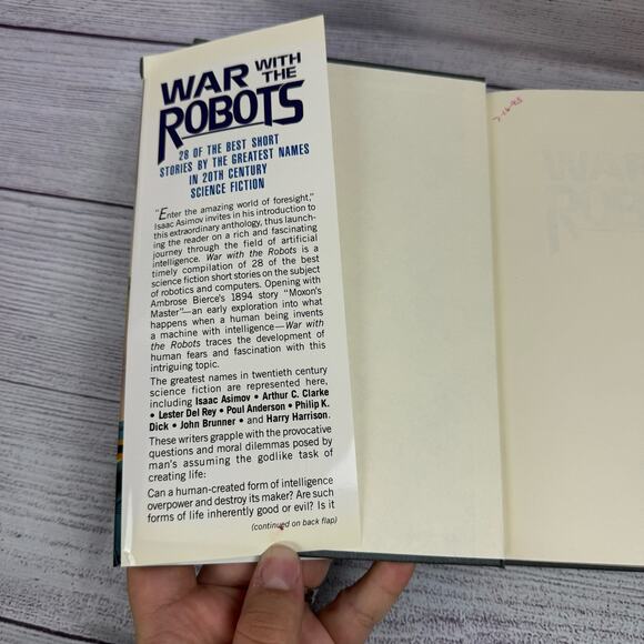War With The Robots Edited by Isaac Asimov/Patricia S Warrick/Martin H Greenberg - Picture 2 of 6